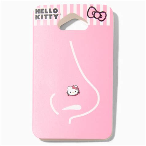 Hello Kitty nose ring stud